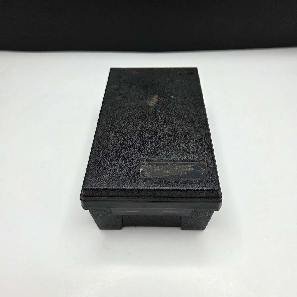 Unbranded Electronic Tester Tool With Alligator Clips Black Case Vintage